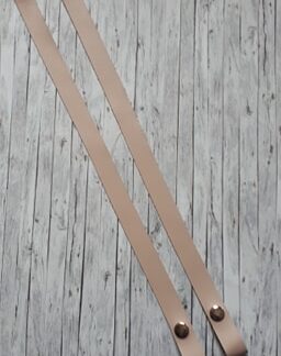 Dotti púder bőr táskafül, párban, patenttal 42 cm
