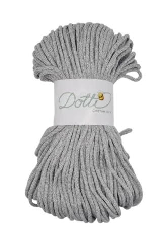 Dotti zsinórfonal 5mm világosszürke