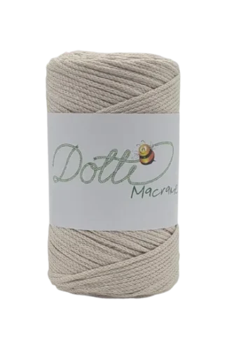 dotti makraméfonal bézs