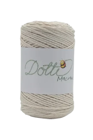 dotti makraméfonal krém
