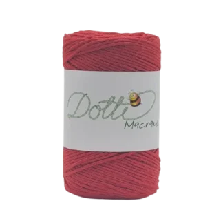 dotti makraméfonal piros