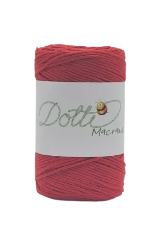 dotti makraméfonal piros