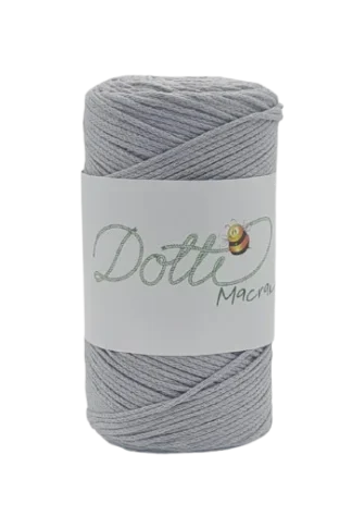 dotti makraméfonal világosszürke