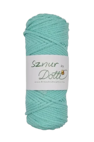 sznur by dotti 5mm csillogó menta