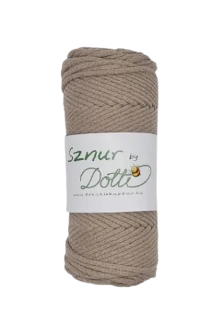 sznur by dotti 5mm földbarna