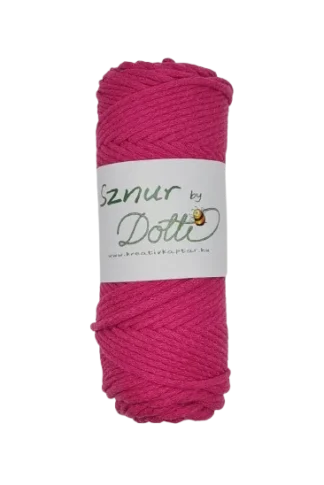 sznur by dotti 5mm fukszia