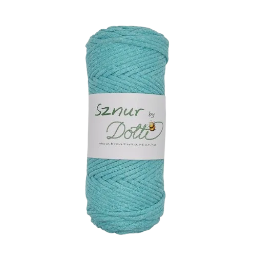 sznur by dotti 5mm sötétmenta