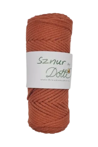 sznur by dotti 5mm tégla