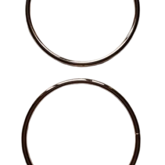arany 12 cm fém fül