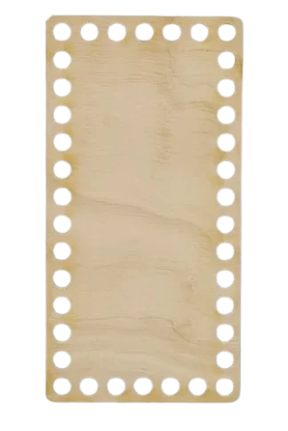 horgolható falap 15x8cm