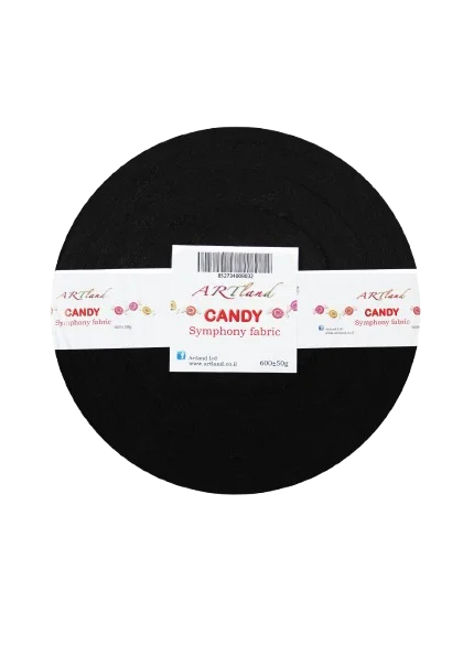 8 fekete candy polofonal