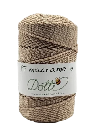 PP macrame bézs 030