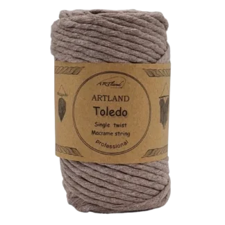 toledo makraméfonal cappuccino