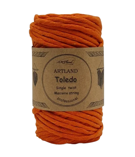toledo makraméfonal narancs
