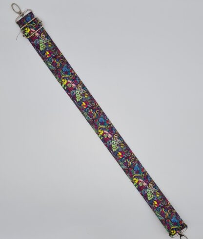 Állítható textil vállpánt karabínerrel-Karácsony-4cm FE