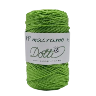 pp macrame világoszöld