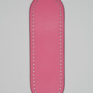 Ovális horgolható alj, pink, 32 cm