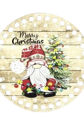 horgolható falap 15 cm merry manó