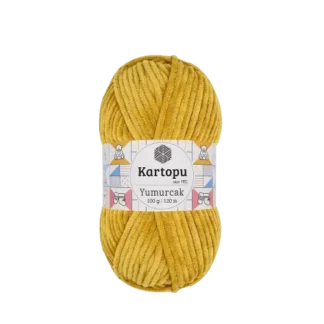 Kartopu zsenília-okkersárga-310