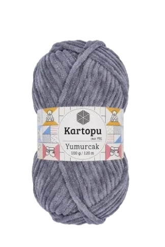 Kartopu zsenília-szürke-951