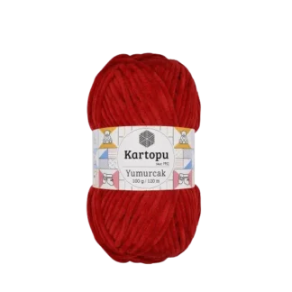 Kartopu zsenília-vörös-126
