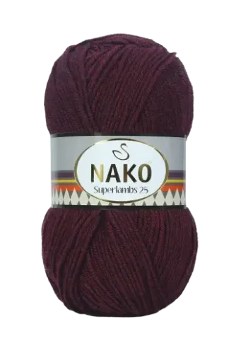 Nako S_1402 burgundi
