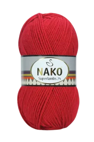 Nako Superlambs 25-piros