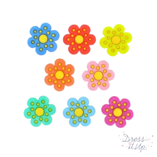 polka-dot-flowers-dress-it-up-buttons
