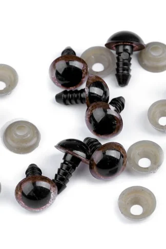 Biztonsági szem 10mm-barna