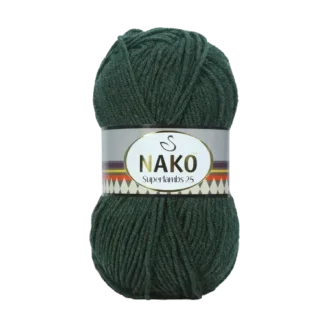 Nako Superlambs 25-sötétzöld