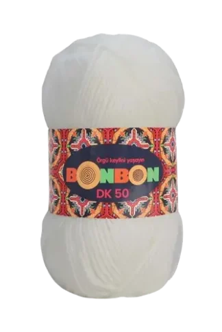 Nako Bonbon DK 50 fonal fehér