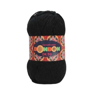 Nako Bonbon DK 50 fonal fekete