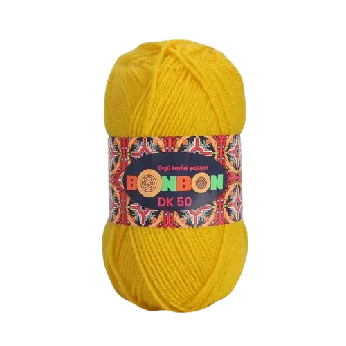 Nako Bonbon DK 50 fonal napsárga