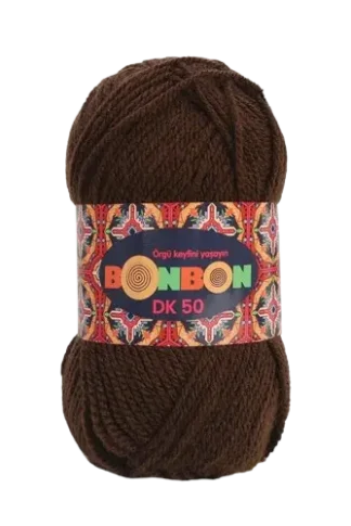 Nako Bonbon DK 50 fonal sötétbarna