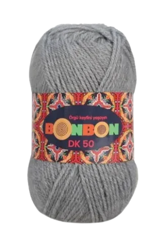 Nako Bonbon DK 50 fonal szürke