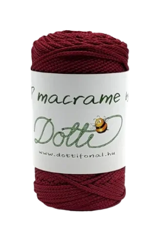 PP macrame bordó 114