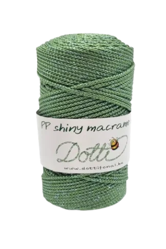 pp macrame csillogó zsálya