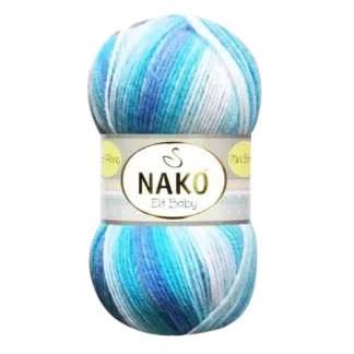 Nako Elit Baby mini batik óceán fonal