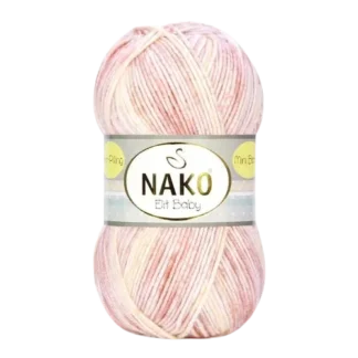 Nako Elit Baby mini batik púder fonal