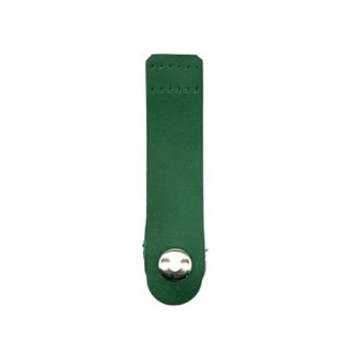 bőr táskazáró magyarzöld