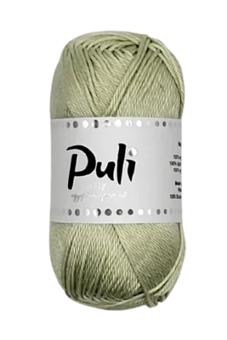 puli pamutfonal 2386 babazöld