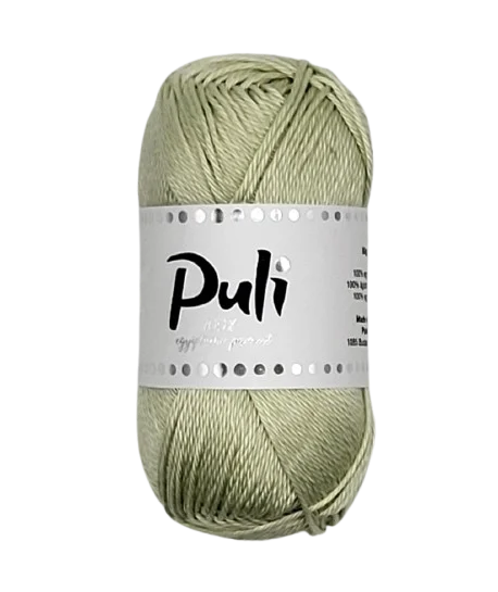 puli pamutfonal 2386 babazöld