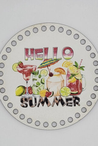 Horgolható fa-15 cm-Hello summer