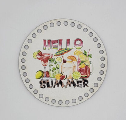 Horgolható fa-15 cm-Hello summer