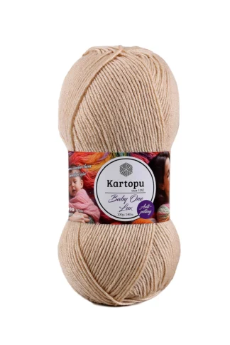 Kartopu Baby One Lux-csillogó meleg bézs-855