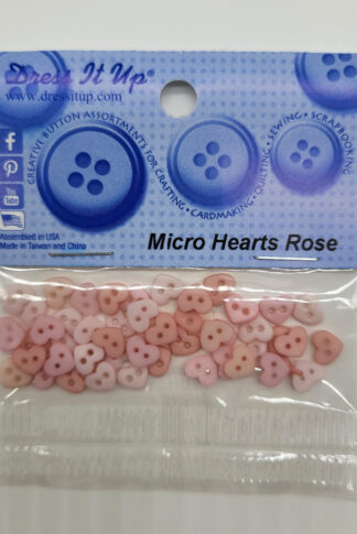 Dress It Up-Micro Hearts Rose