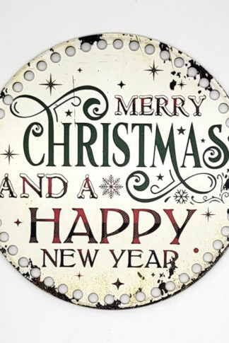 Horgolható fa-20 cm-New Year