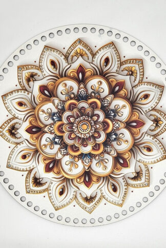 Horgolható fa-30 cm-Mandala