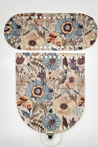 22. Táskafedél + alj - Búzavirág