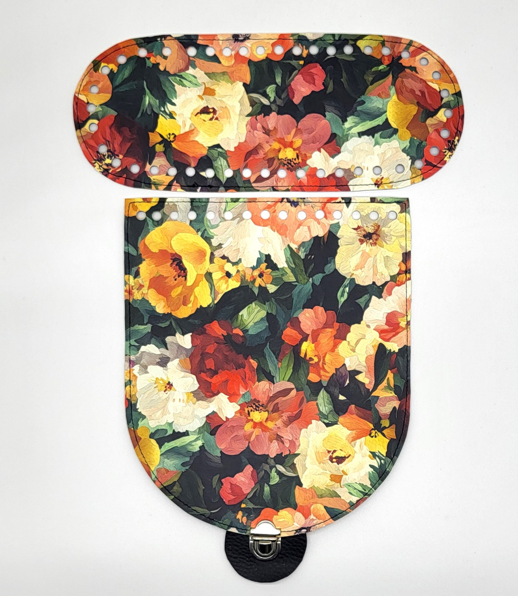 40. Táskafedél + alj - Olajfestmény